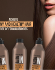 Recamier 3-Step System SalonIn Braziliss Keratin Hair Brazilian Straightening Treatment