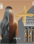 Recamier 3-Step System SalonIn Braziliss Keratin Hair Brazilian Straightening Treatment