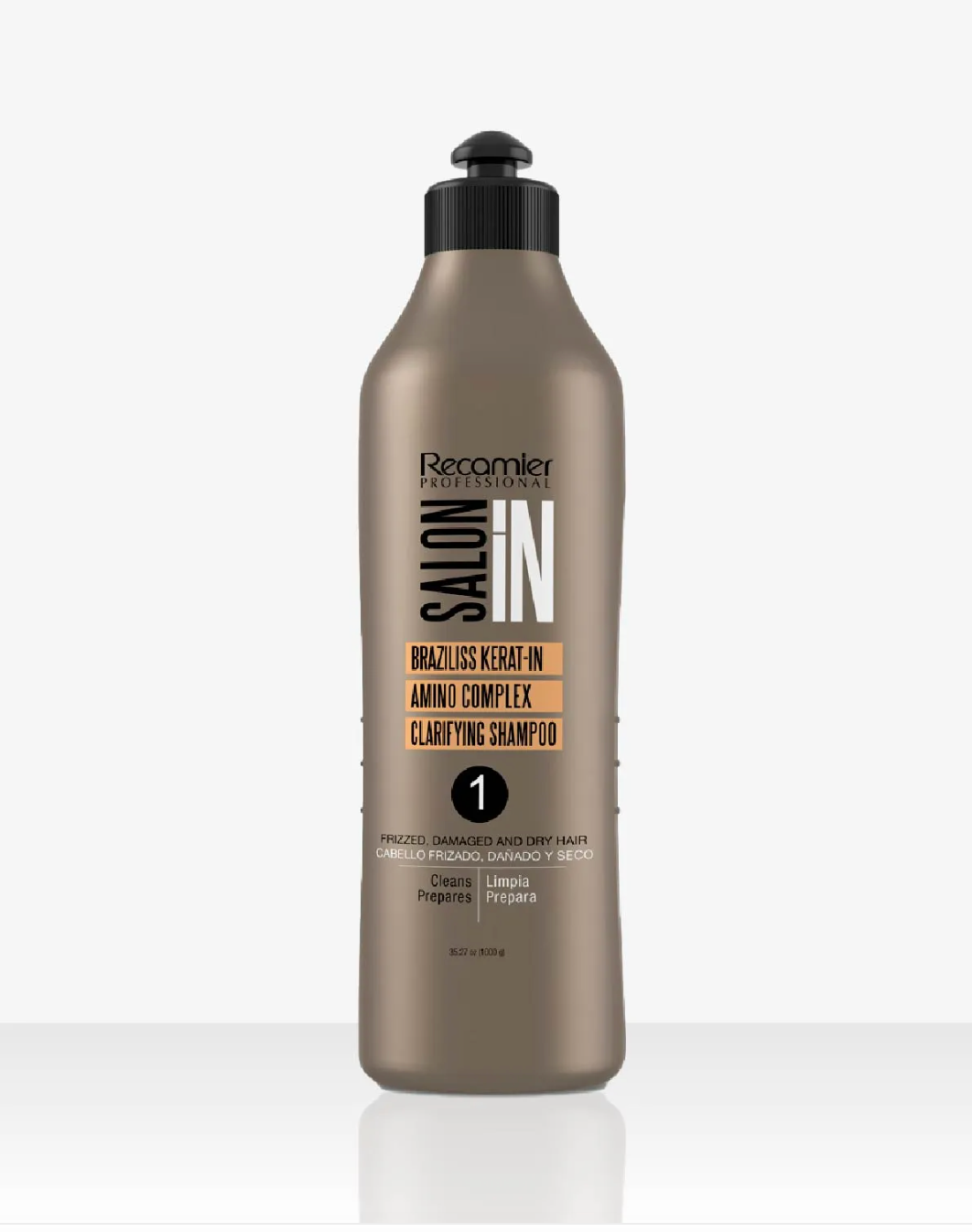 Recamier 3-Step System SalonIn Braziliss Keratin Hair Brazilian Straightening Treatment